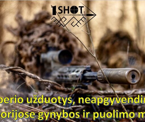 Snaiperio taktika neapgyvendintose teritorijose