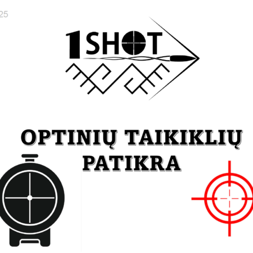 Online paskaita: Optinio taikiklio patikra. Šūvių žurnalas